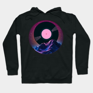 Vinyl - Synth wave Hoodie